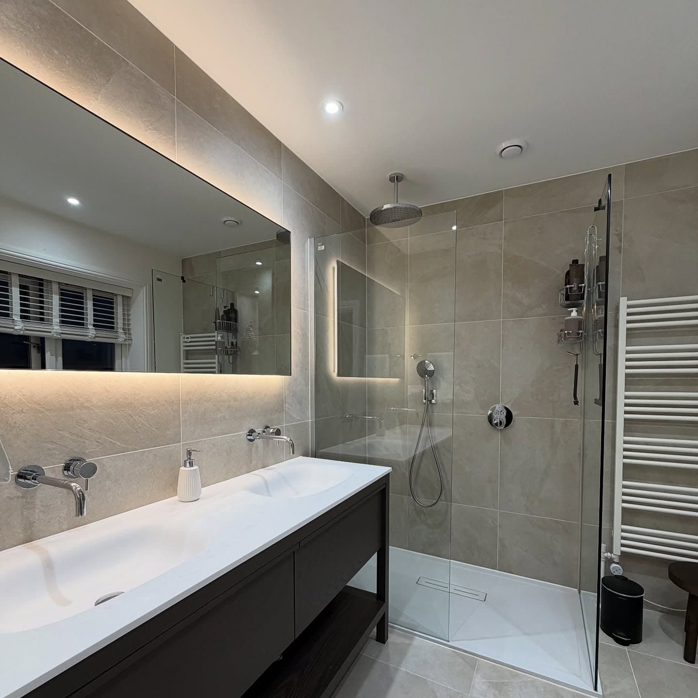 The Twin Basin Bathroom