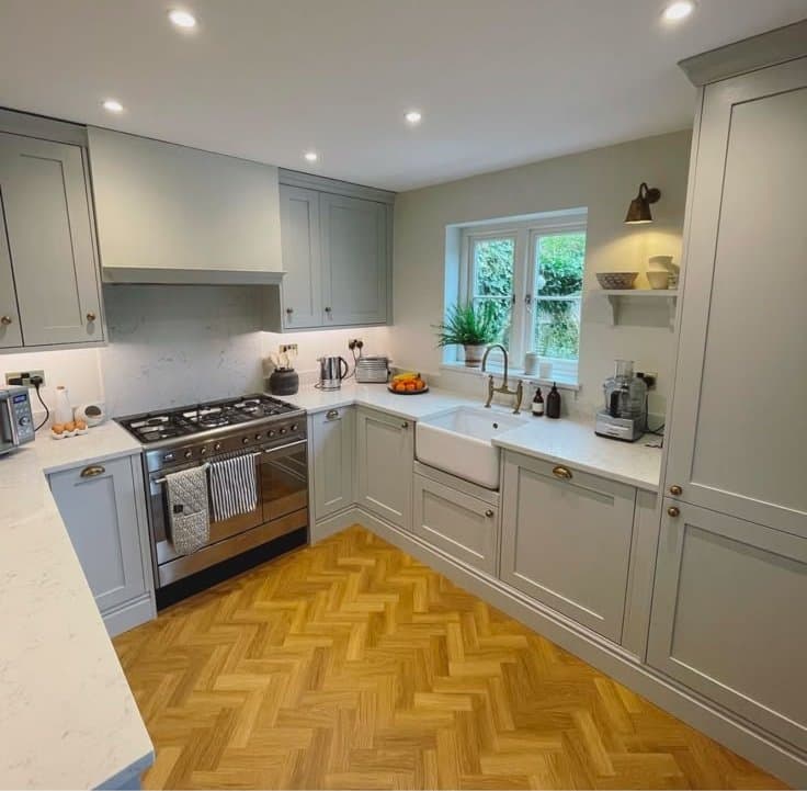 The Sage Shaker Kitchen, by Holden & Salter