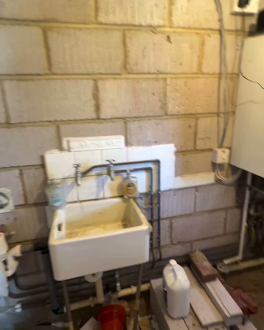 Workshop Guest WC & Boot Room before the renovation